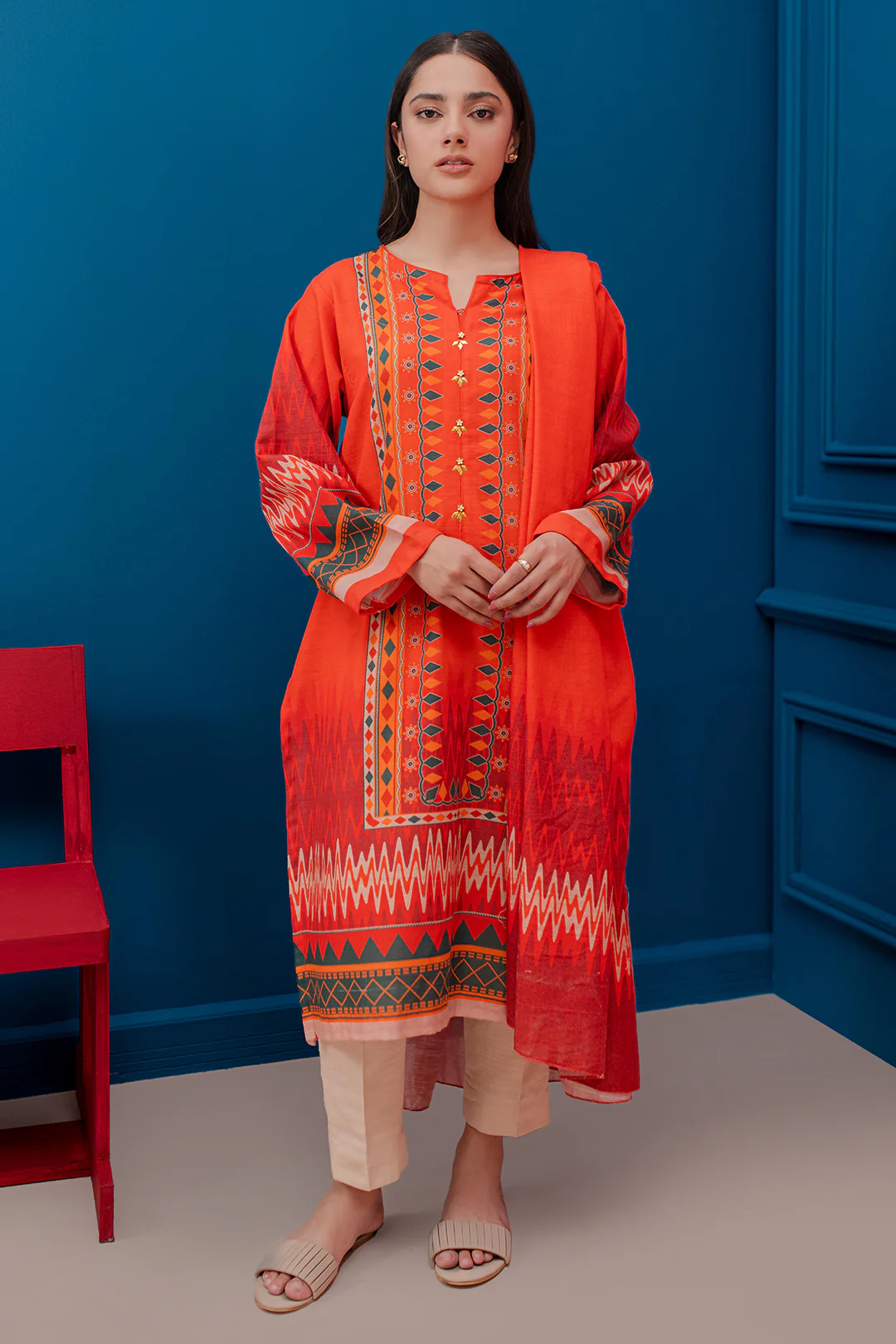Kurta Dupatta - 3053 - Image 3