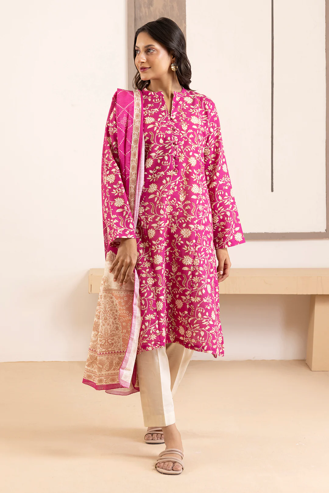Kurta Dupatta - 2833 - Image 2