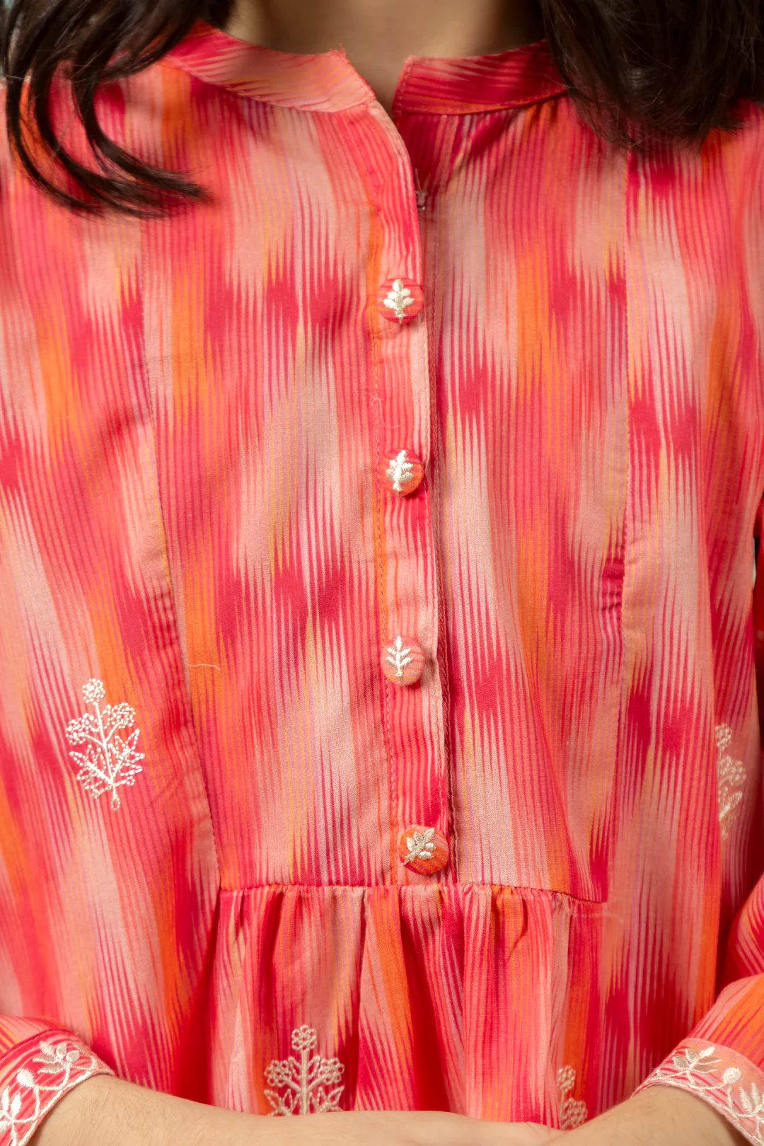 Embroidered Kurta - 1314 - Image 4