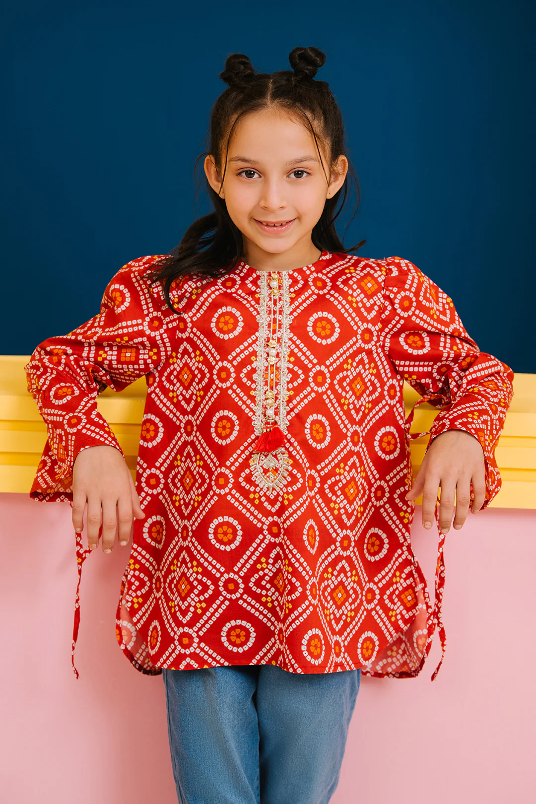 Embroidered Kurta - 1611