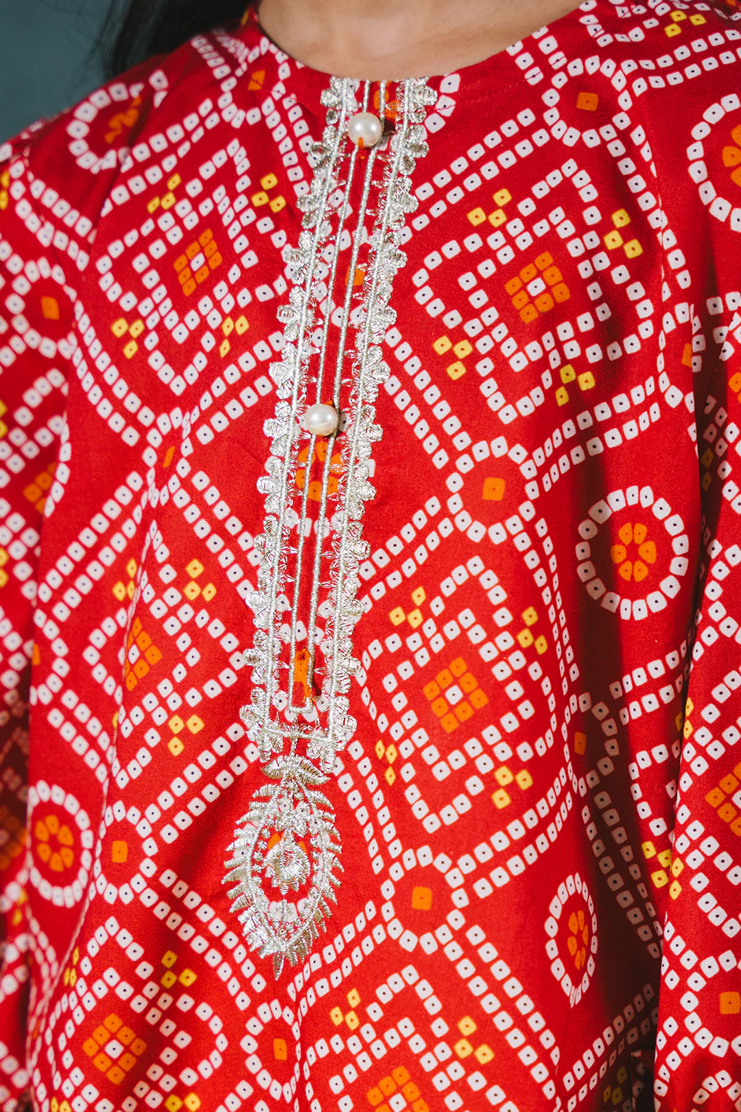 Embroidered Kurta - 1611 - Image 10