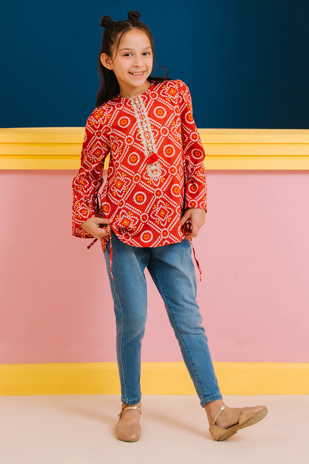 Embroidered Kurta - 1611 - Image 2