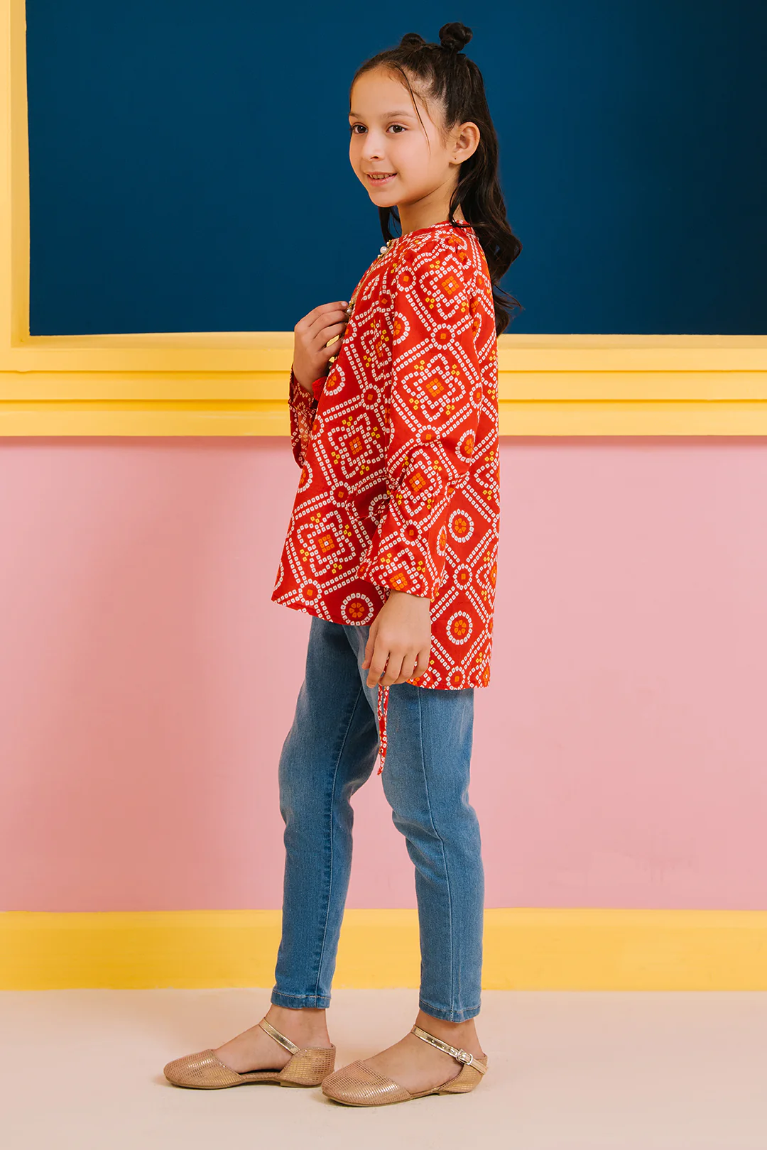 Embroidered Kurta - 1611 - Image 3