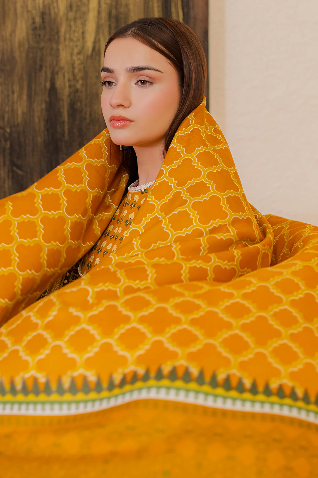 Kurta Shawl Trouser - 2946 - Image 2