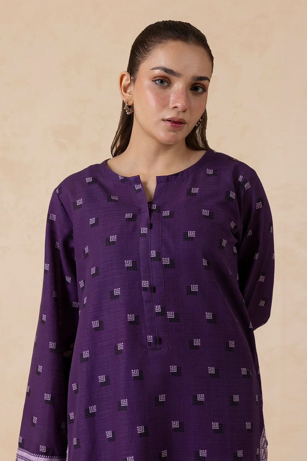 Kurta Shawl Trouser - 2870 - Image 5