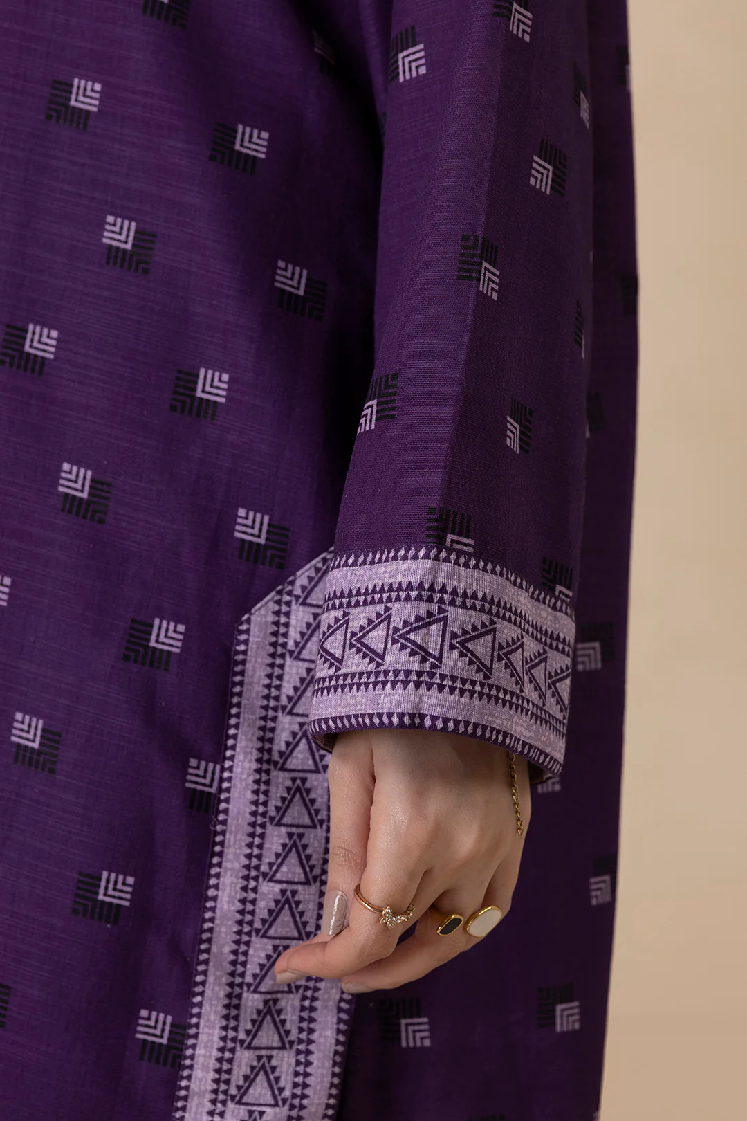 Kurta Shawl Trouser - 2870 - Image 6