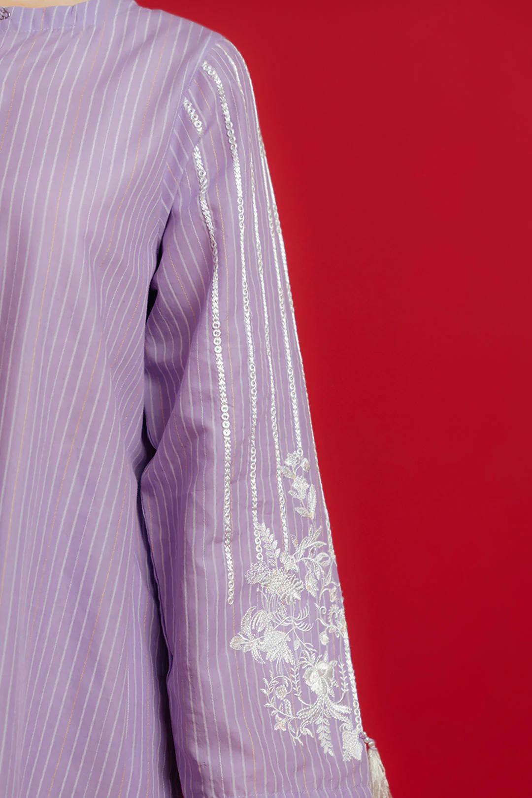 Embroidered Kurta Trouser - 1103 - Image 4