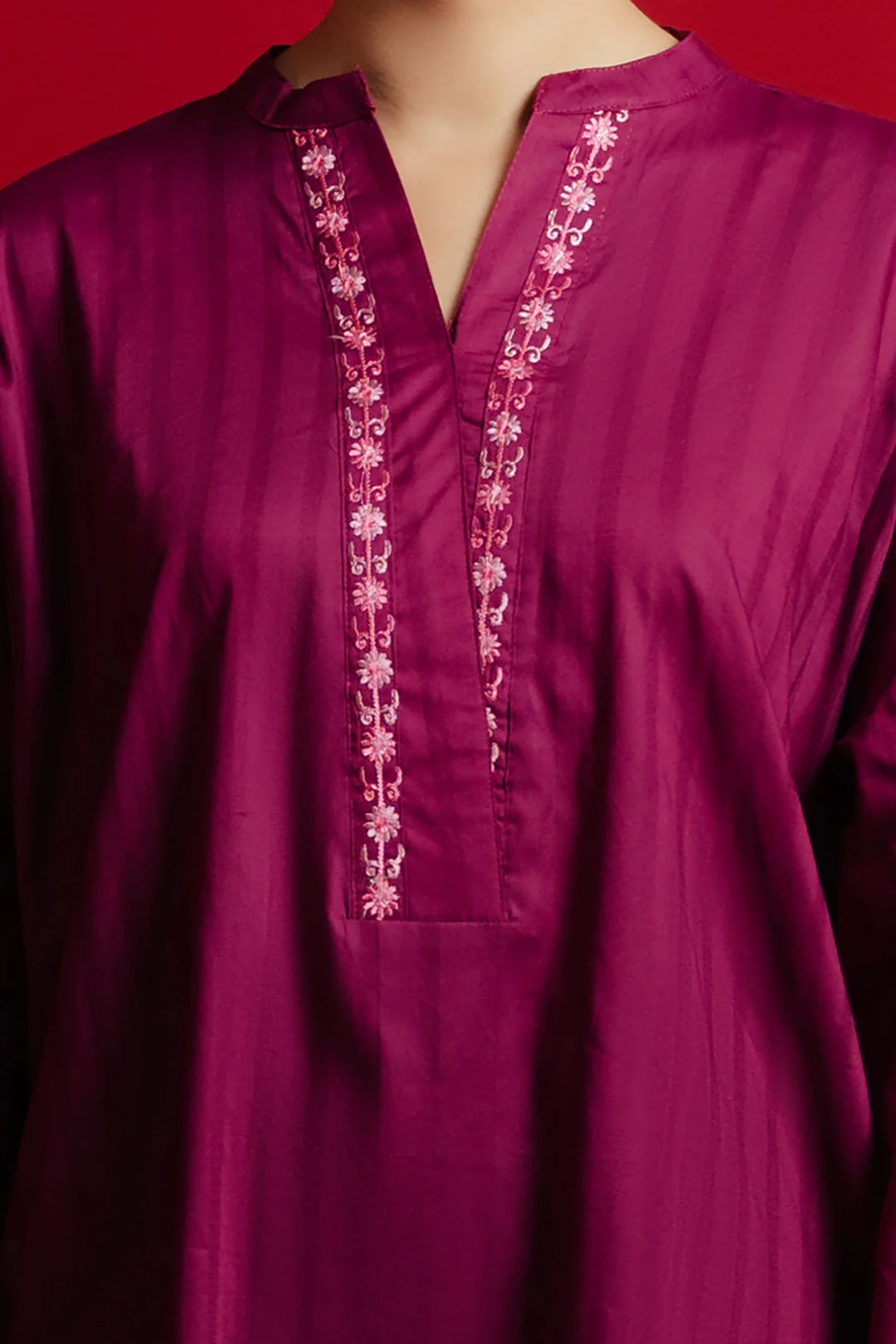 Embroidered Kurta Trouser - 1213 - Image 4