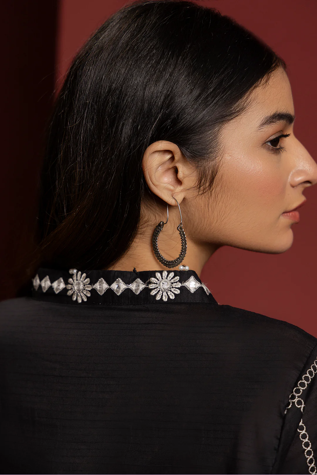 Embroidered Kurta Trouser - 3328 - Image 5