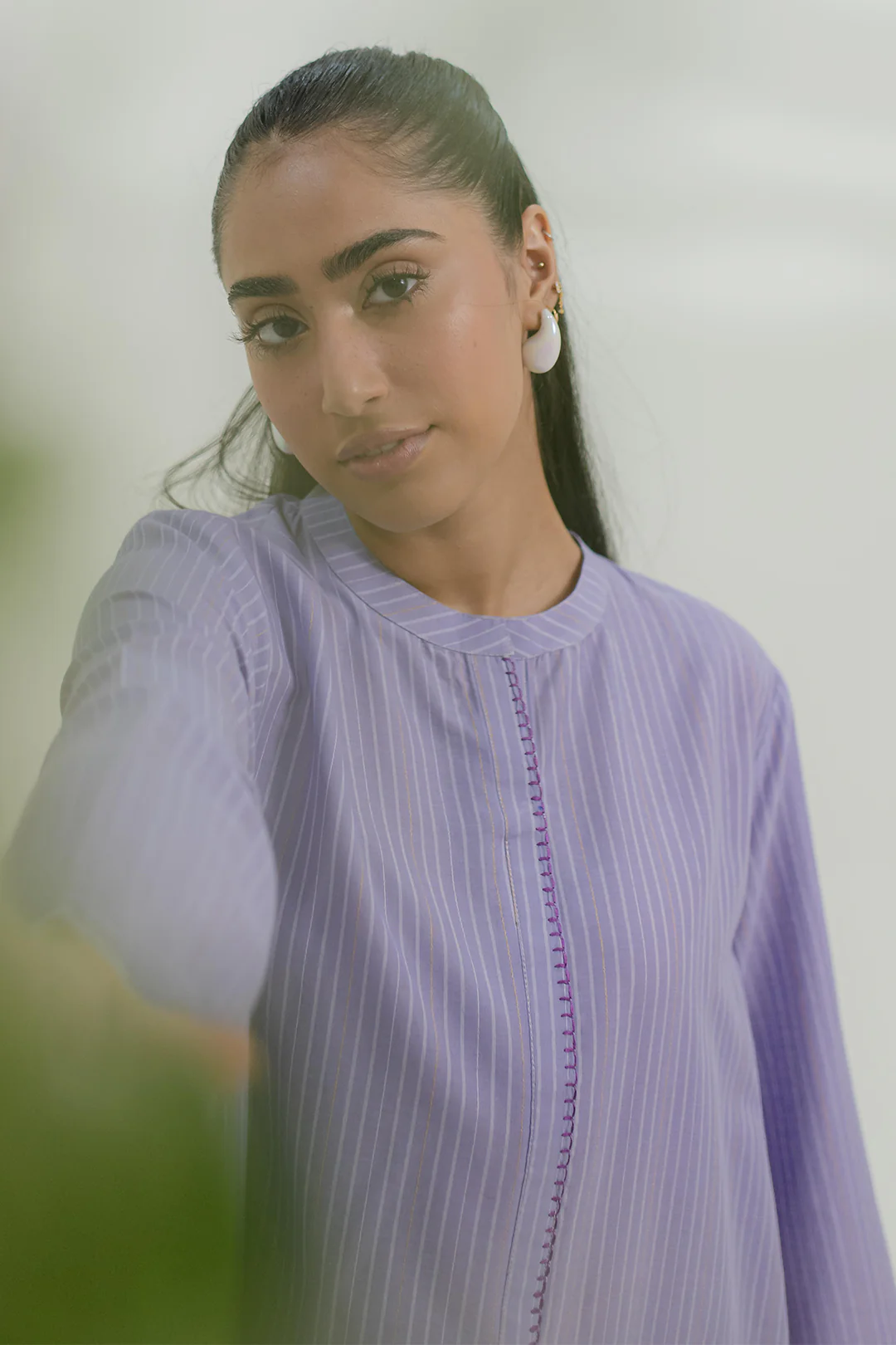 Embroidered Kurta Trouser - 1736 - Image 5