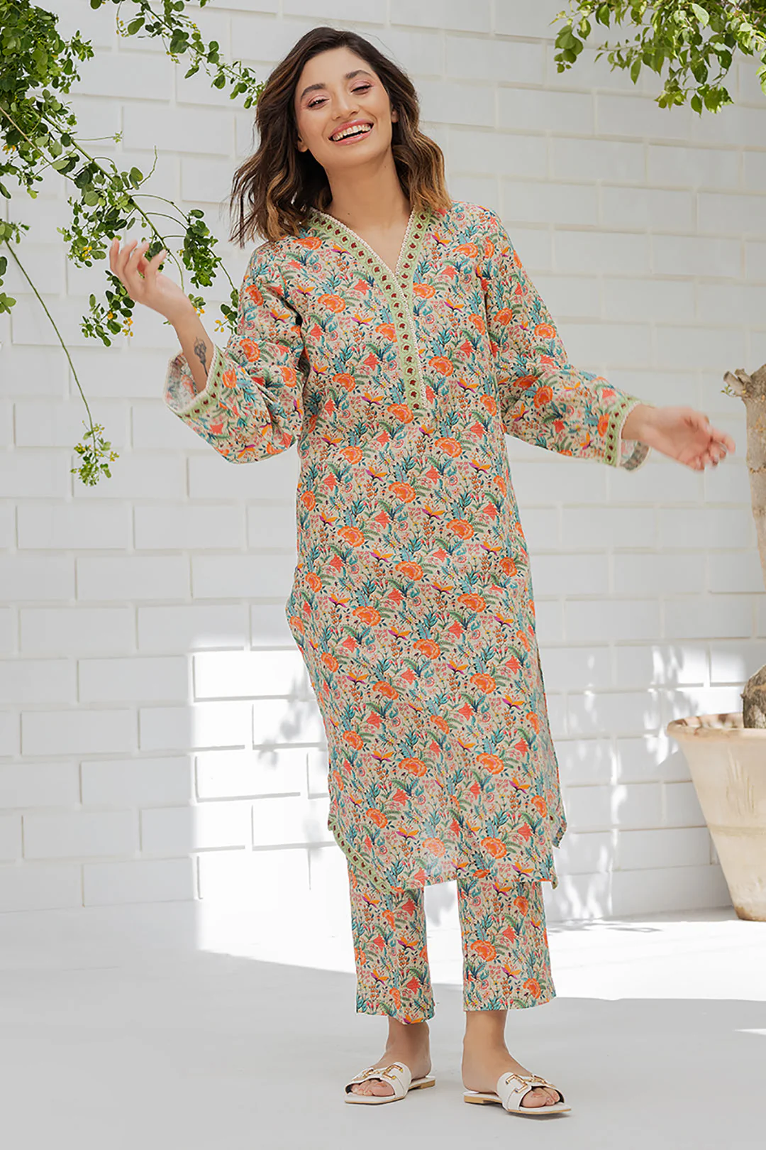 Kurta Trouser - 1538 - Image 2