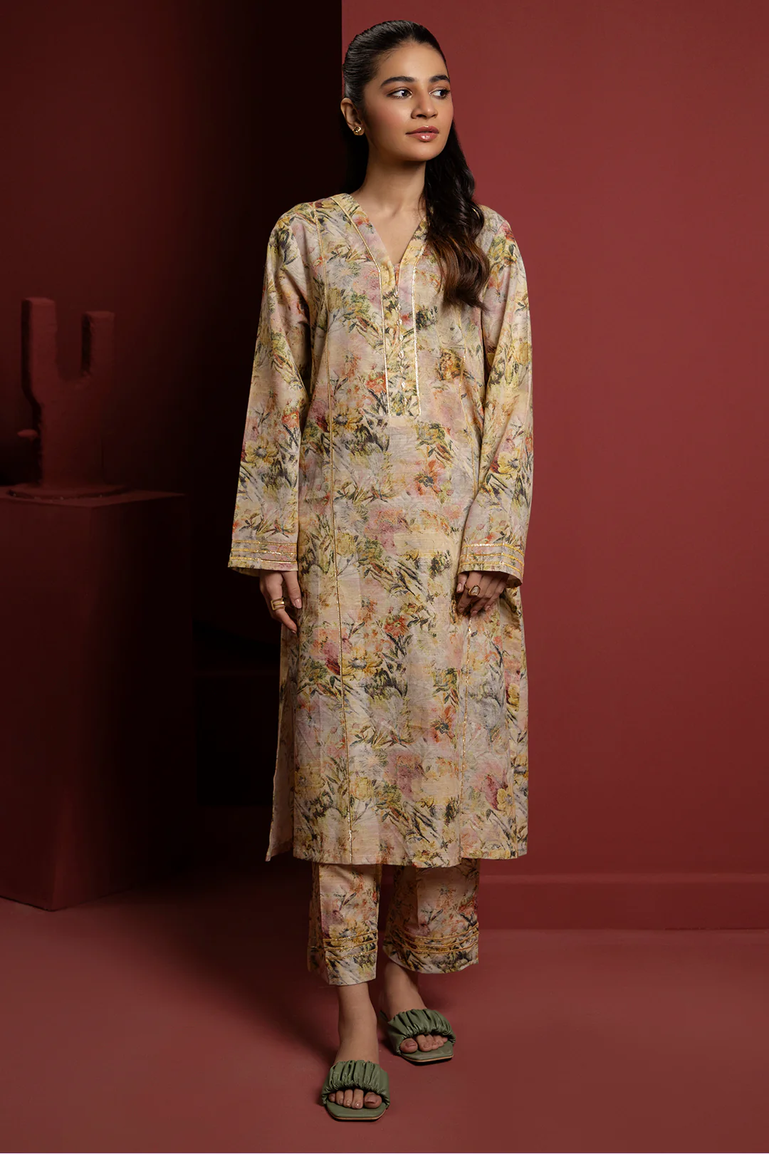 Kurta Trouser - 2933