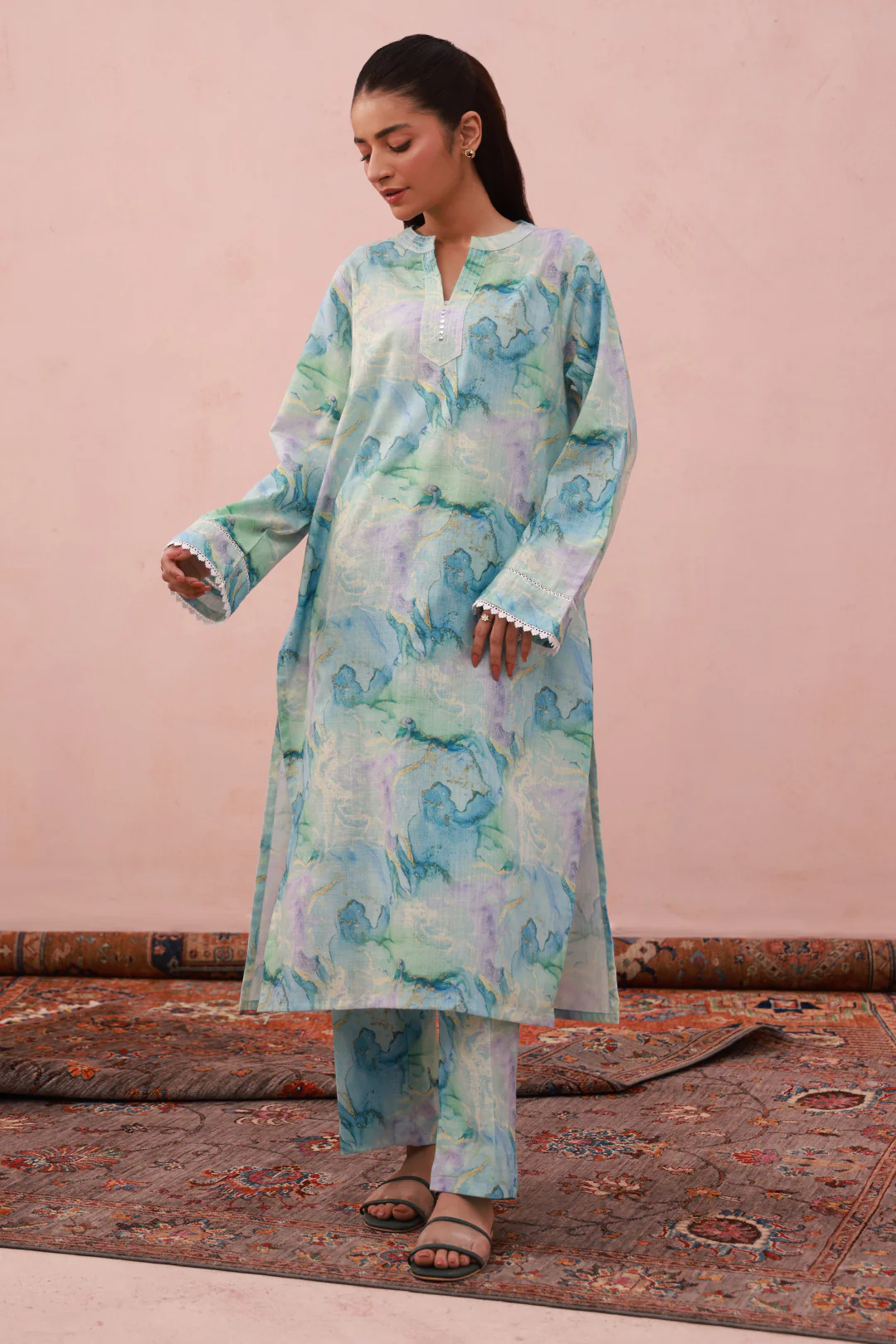 Kurta Trouser - 2983 - Image 2