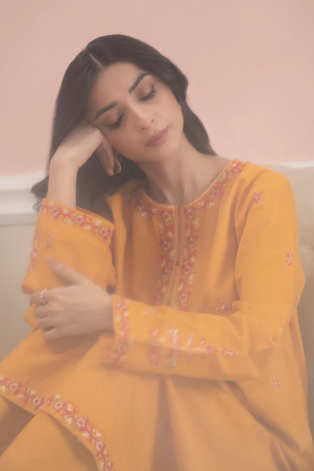 Embroidered Kurta Trouser - 3037 - Image 20