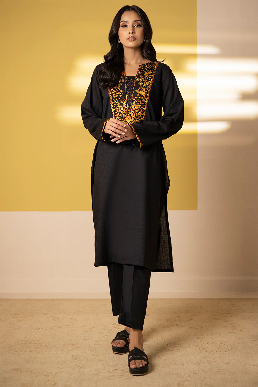 Embroidered Kurta - 2795 - Image 2