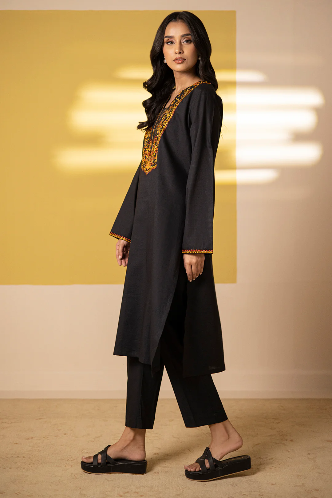 Embroidered Kurta - 2795 - Image 4