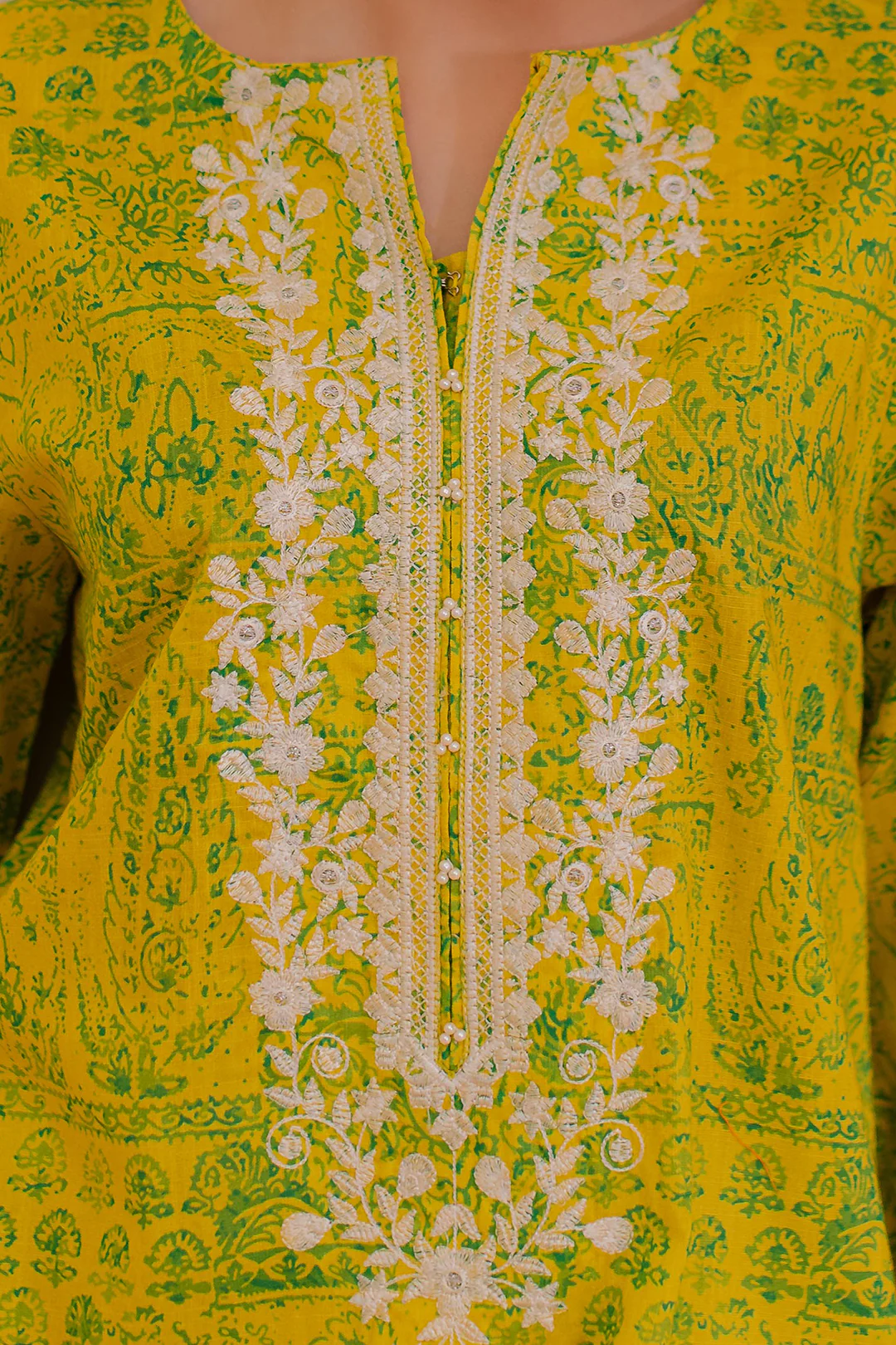 Embroidered Kurta - 2845 - Image 4