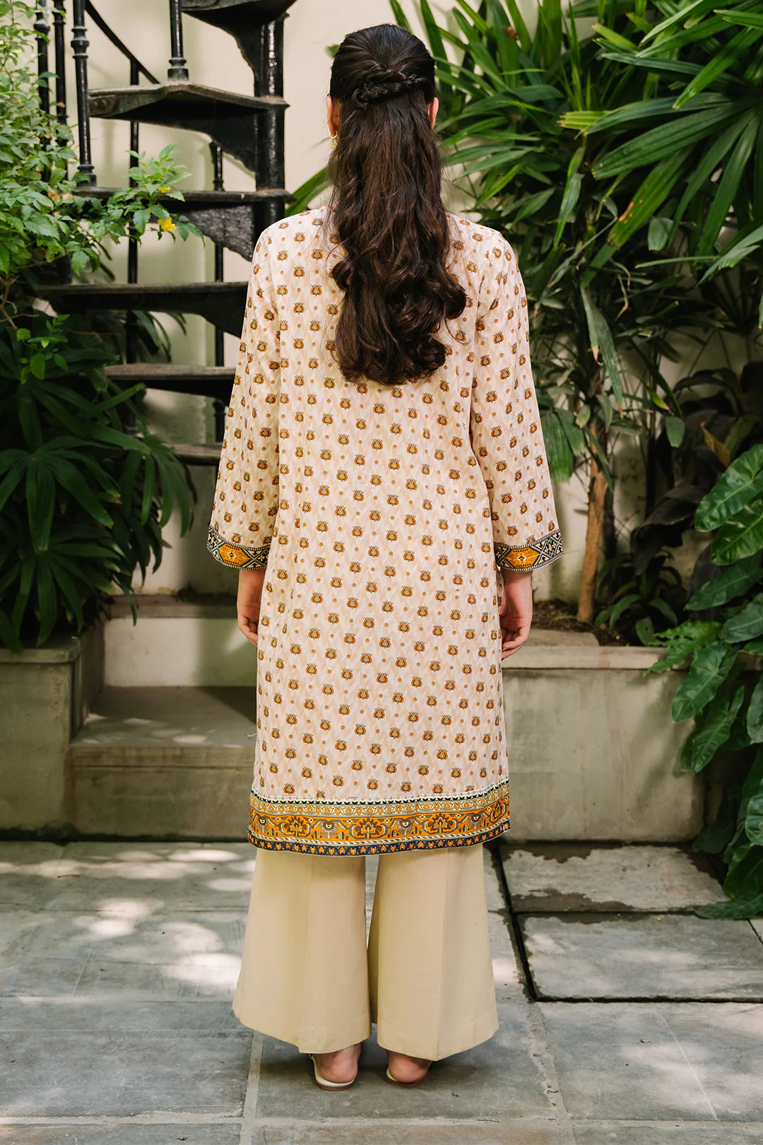 Embroidered Kurta - 2896 - Image 6