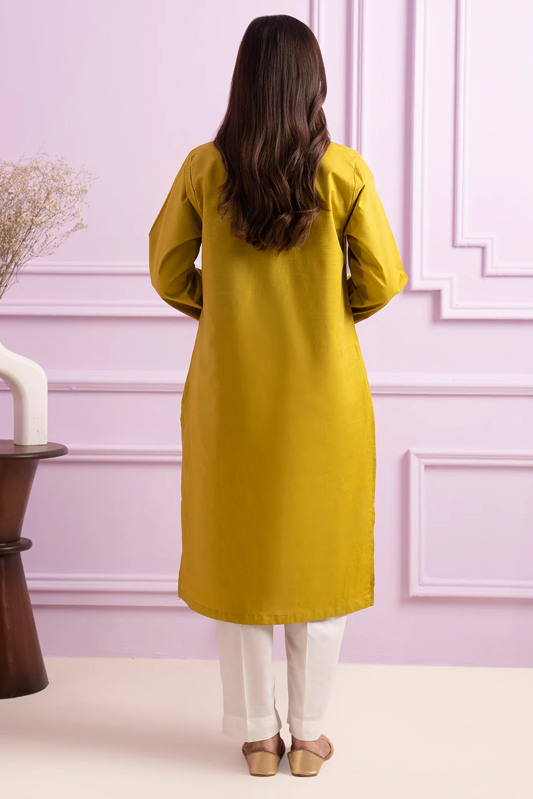 Embroidered Kurta - 3235 - Image 8