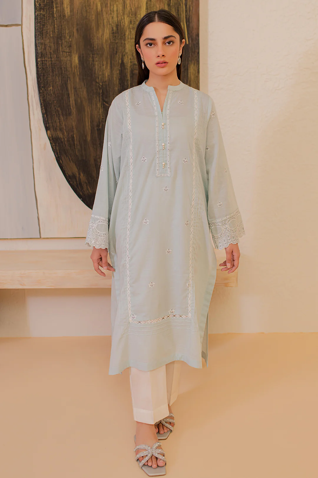Embroidered Kurta - 2013 - Image 2