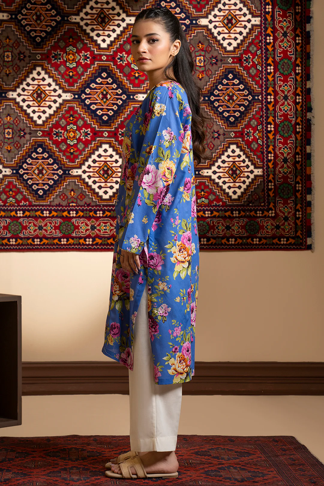 Embroidered Kurta - 1503 - Image 6
