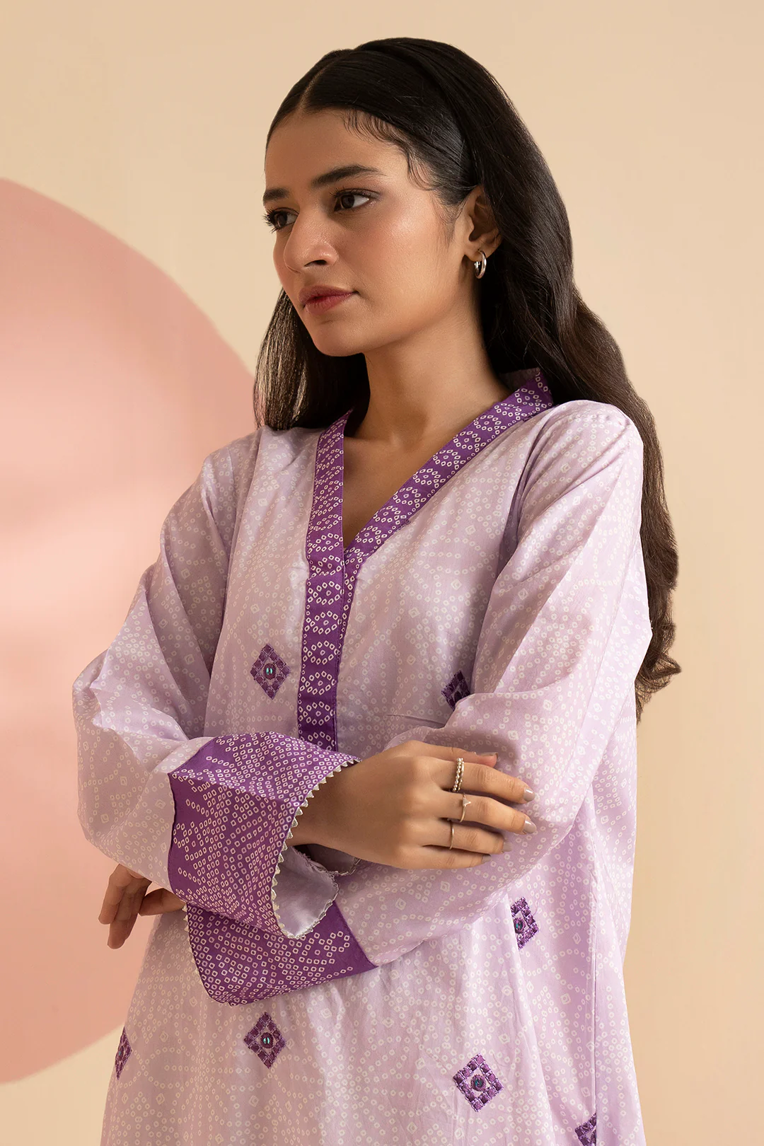 Embroidered Kurta - 1649 - Image 5