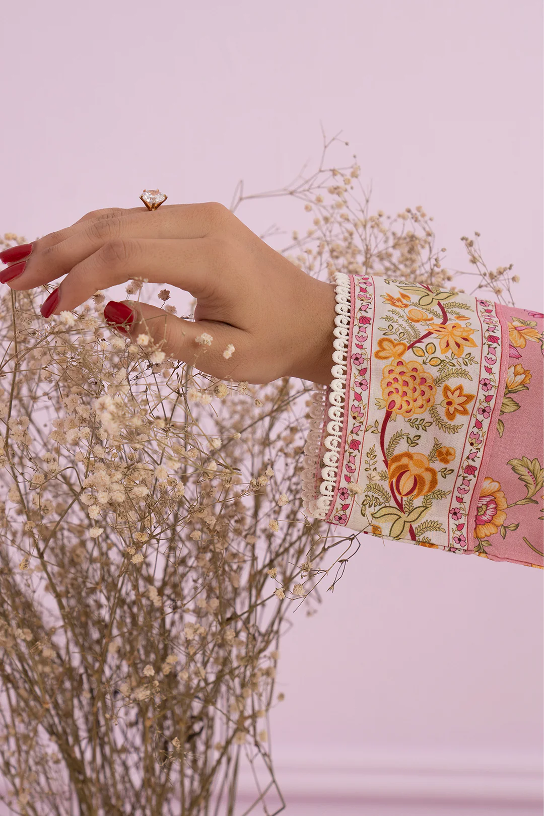 Embroidered Kurta - 1802 - Image 4