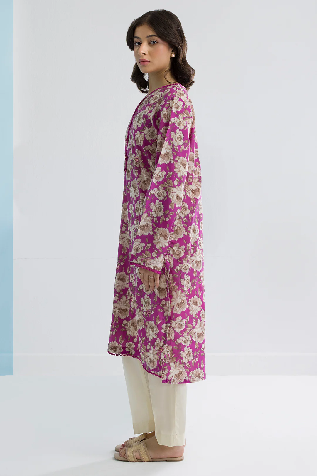 Embroidered Kurta - 1844 - Image 7