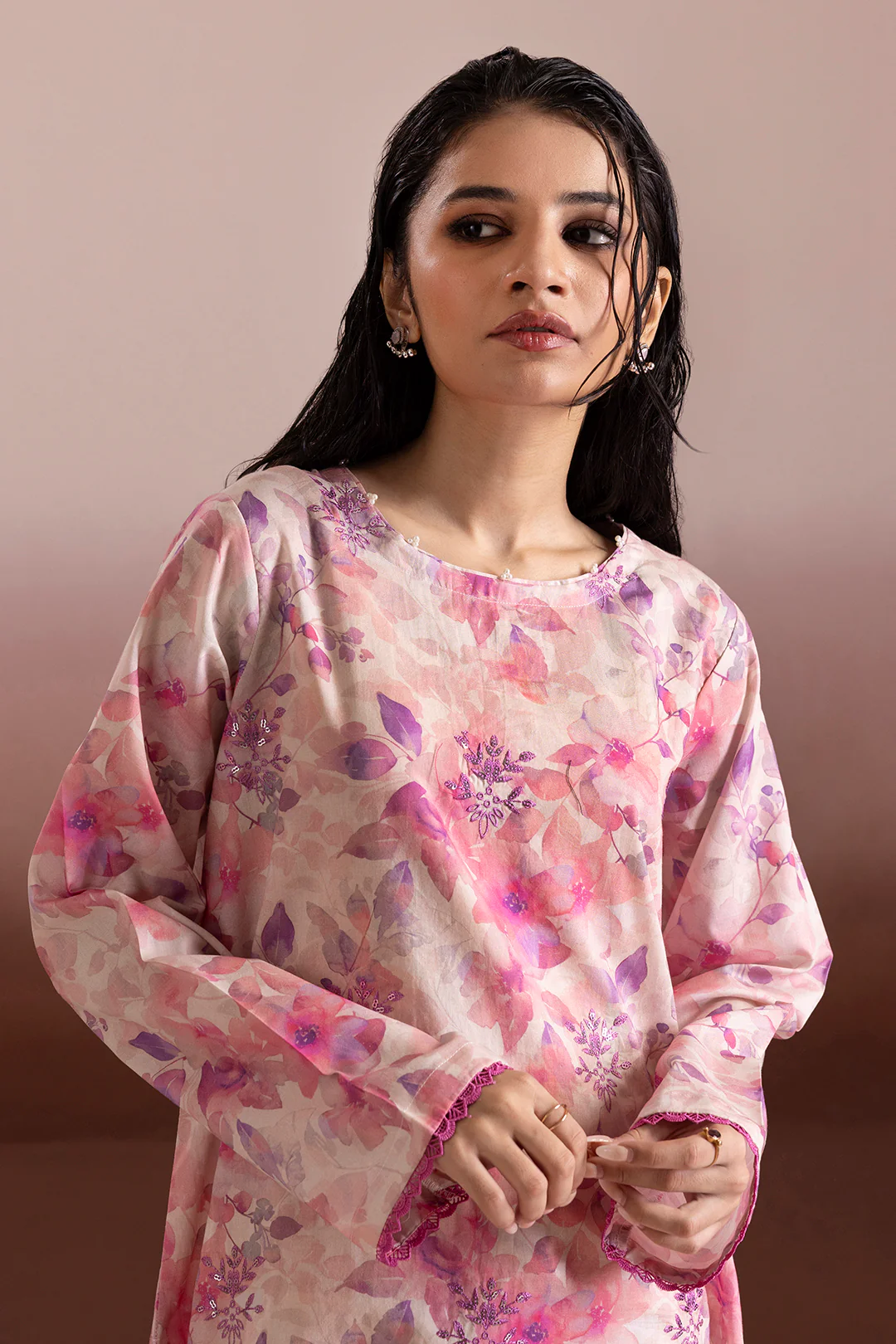 Embroidered Kurta - 2213