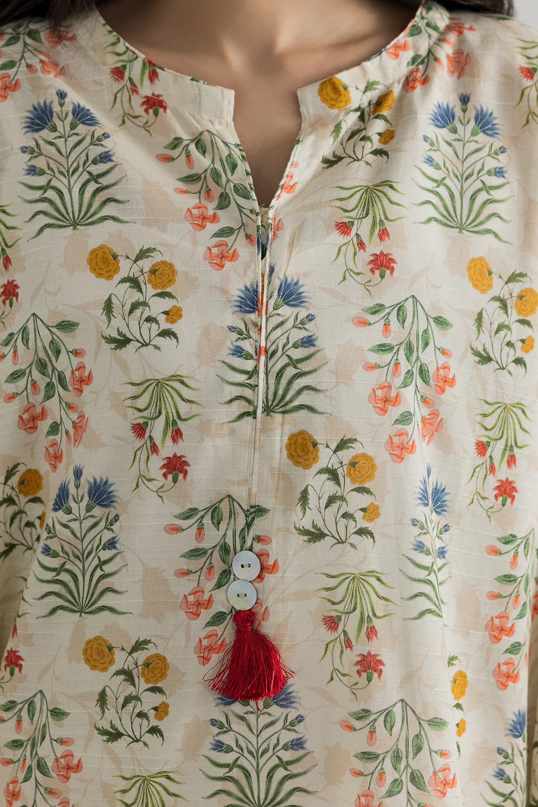 Embroidered Kurta - 1913 - Image 4