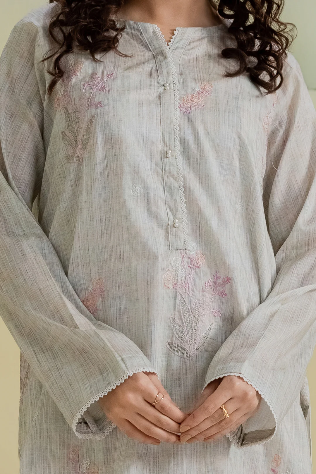 Embroidered Kurta - 2010 - Image 6