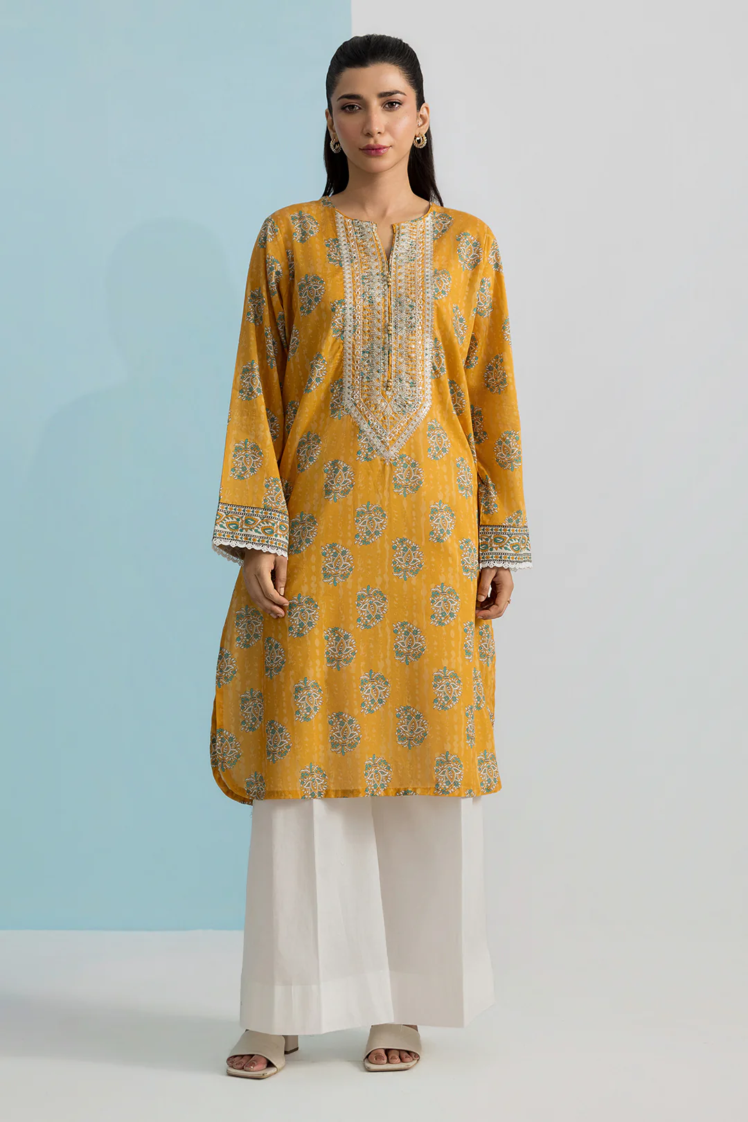 Embroidered Kurta - 2011 - Image 2