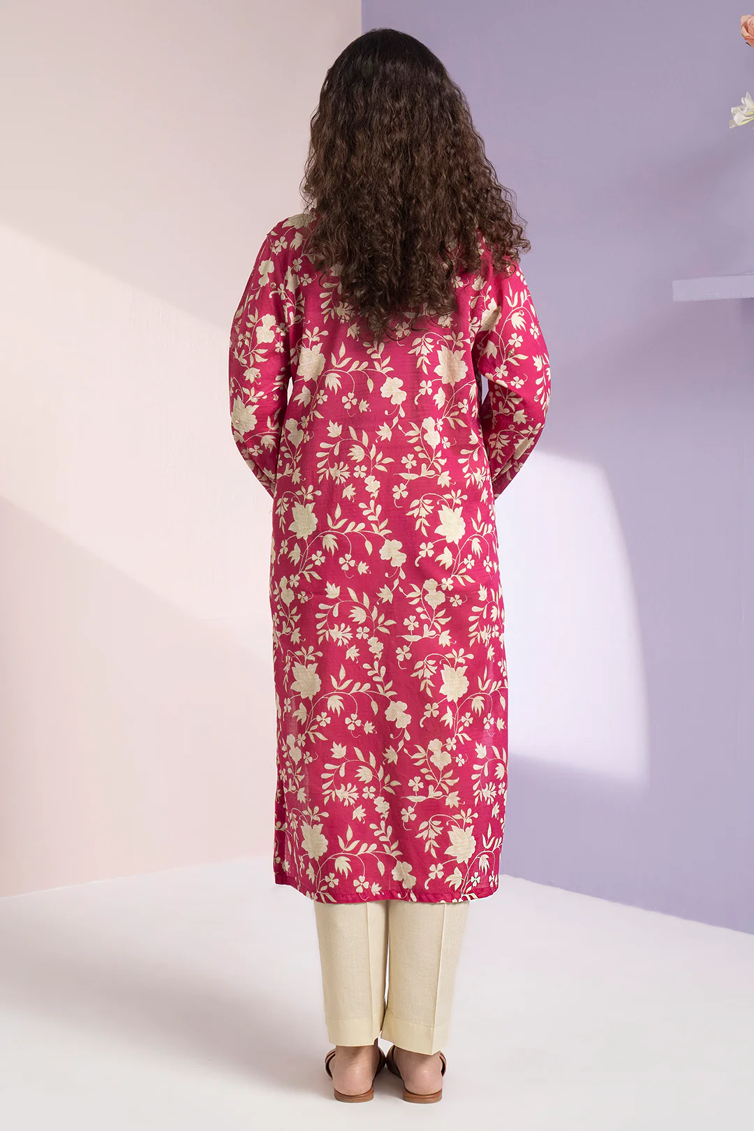 Embroidered Kurta - 3130 - Image 10