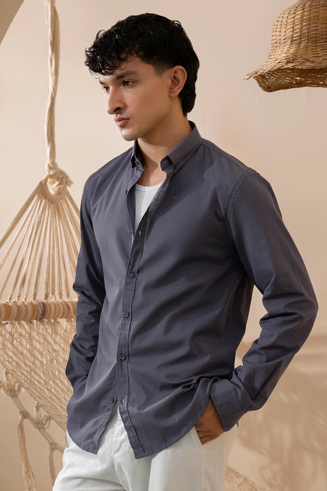 Linen Shirt - 5004 - Image 3