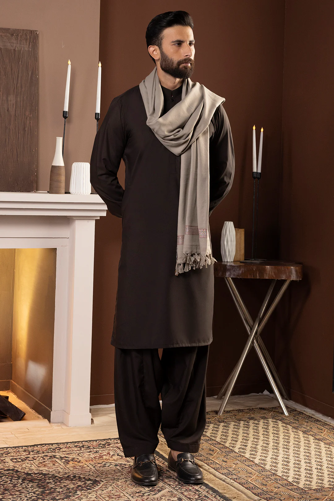 Men Shawl - 5004 - Image 7