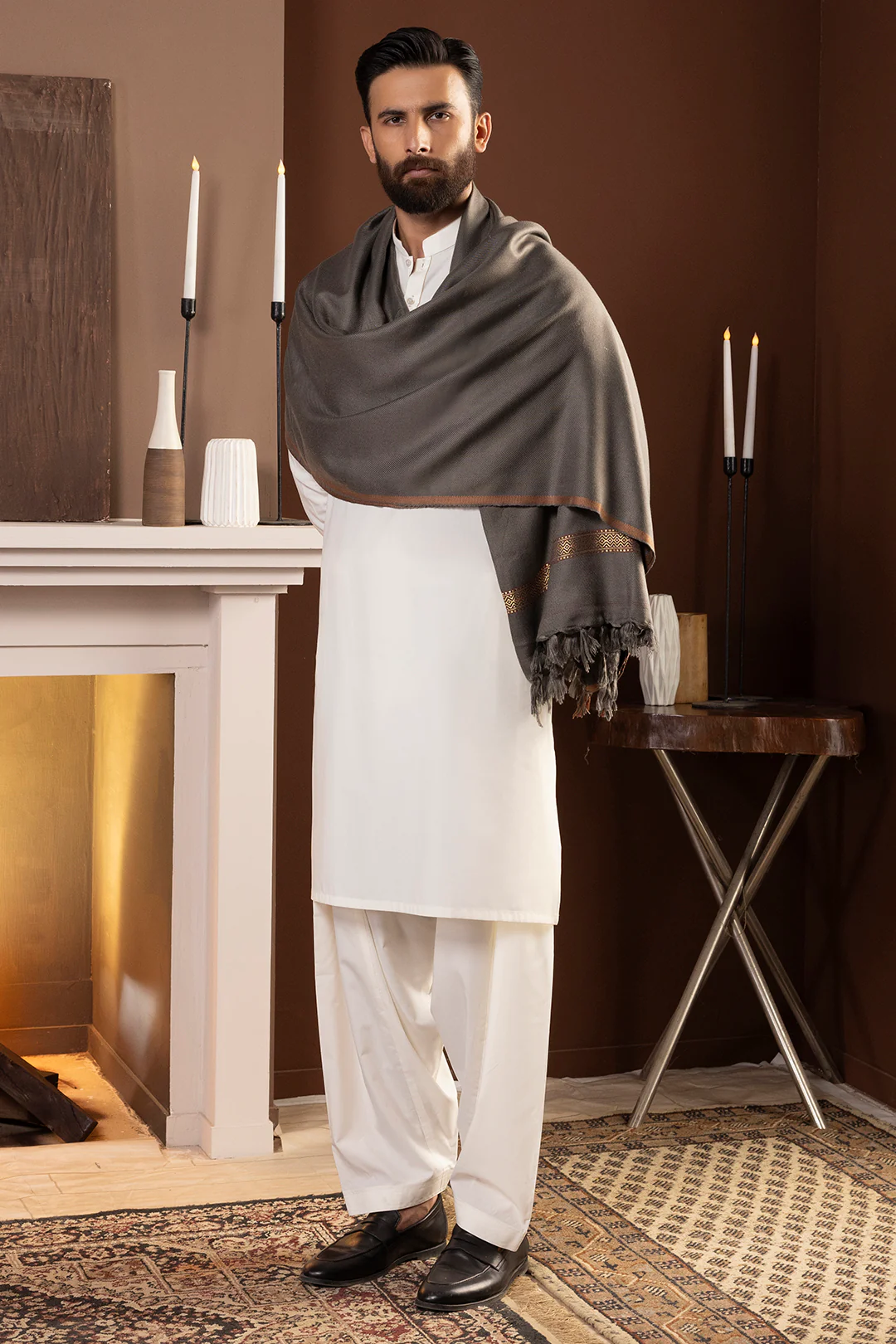 Men Shawl - 5006 - Image 9