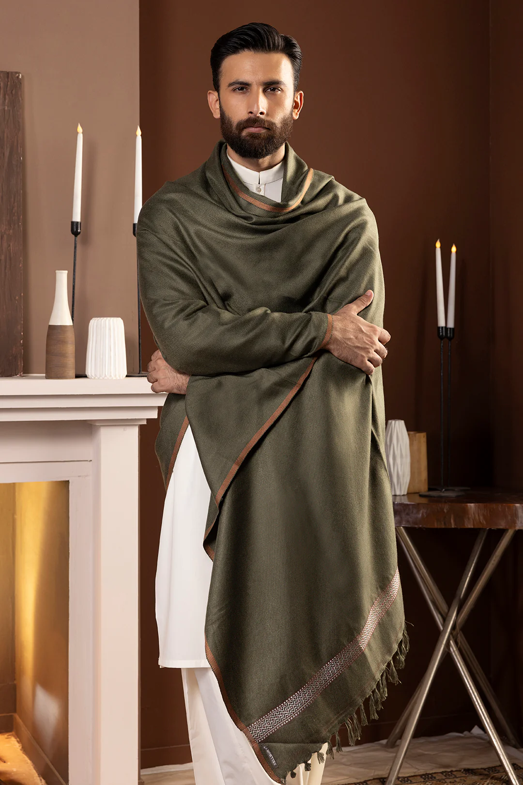 Men Shawl - 5007 - Image 9