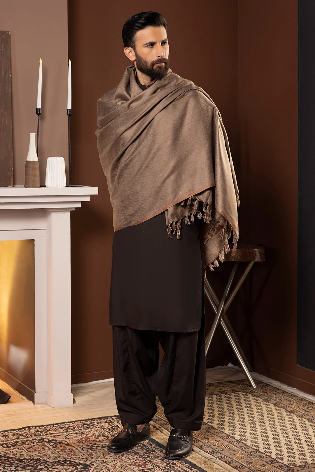 Men Shawl - 5009 - Image 6
