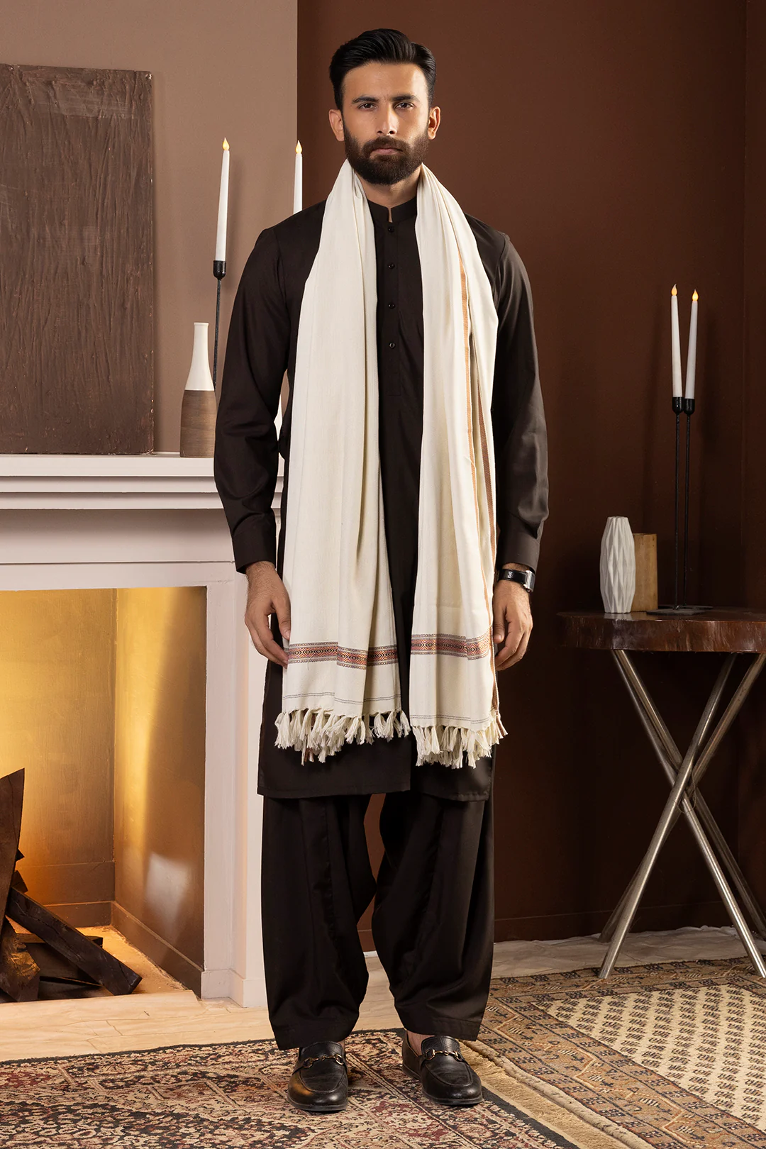 Men Shawl - 5010 - Image 4