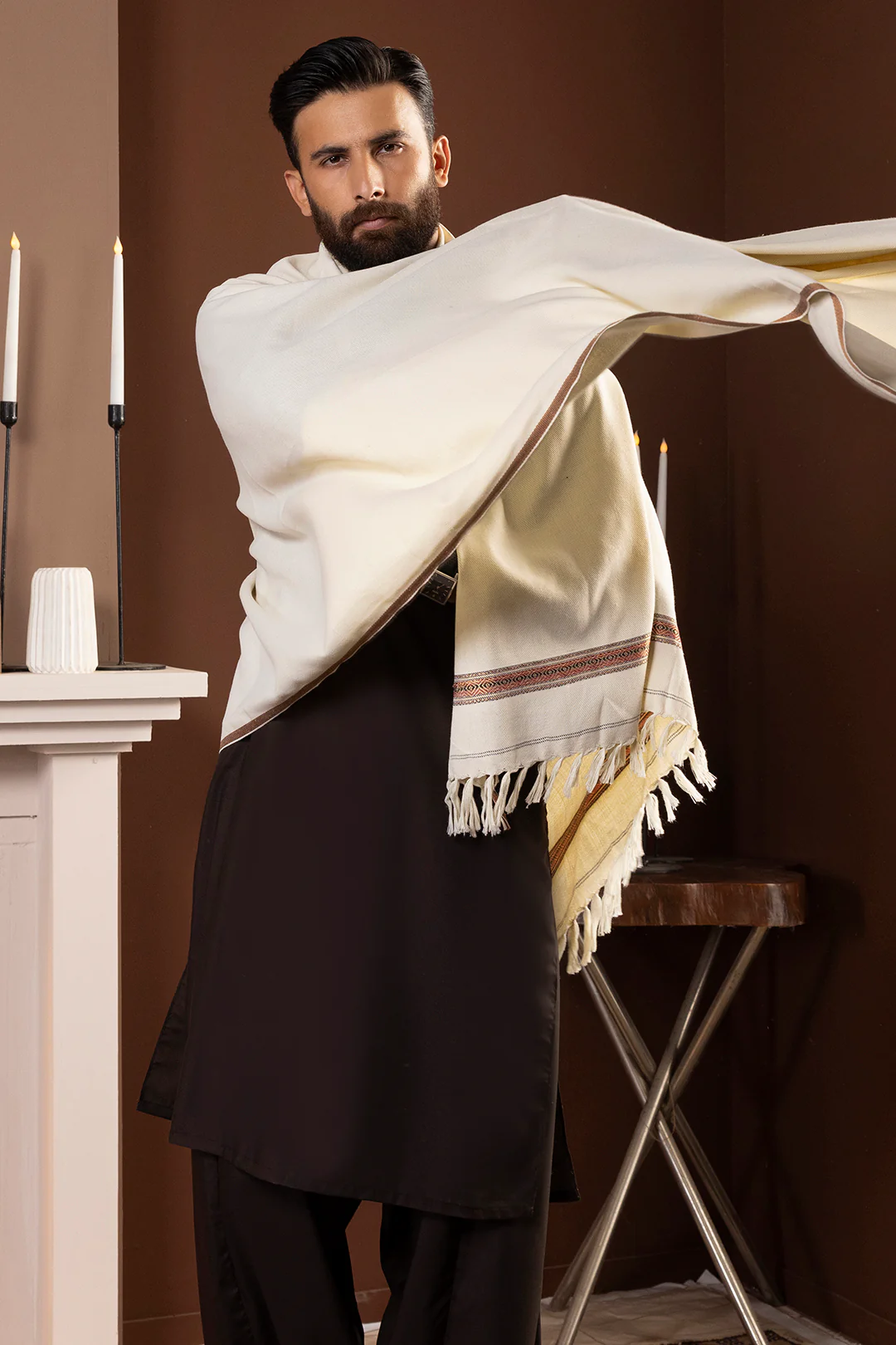 Men Shawl - 5010 - Image 5
