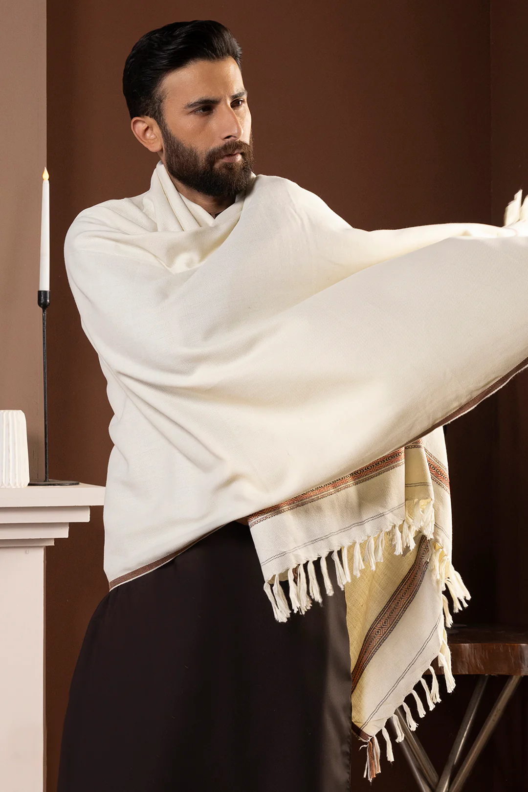 Men Shawl - 5010 - Image 7