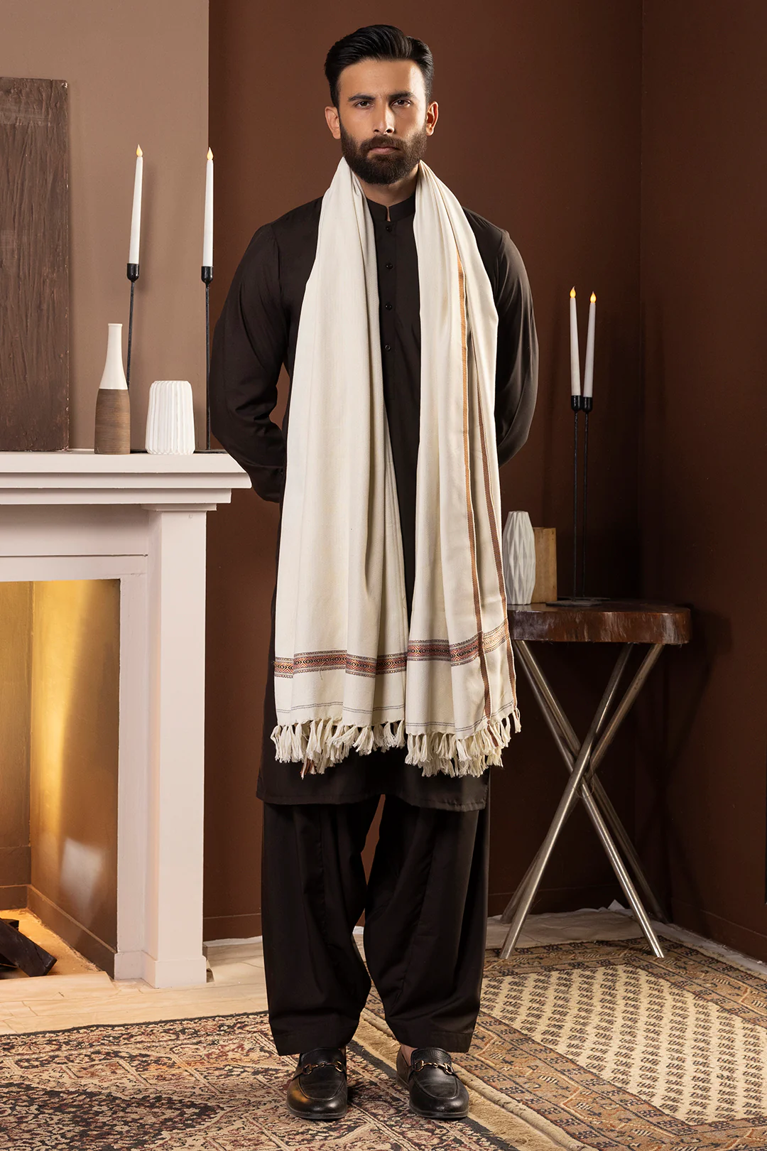 Men Shawl - 5010 - Image 8