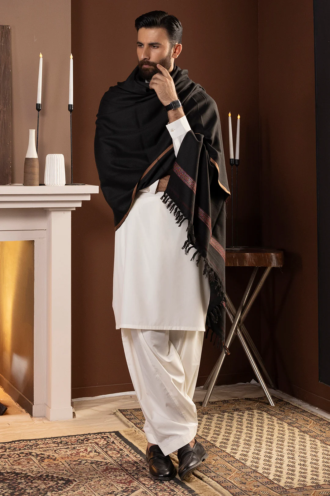 Men Shawl - 5002 - Image 10