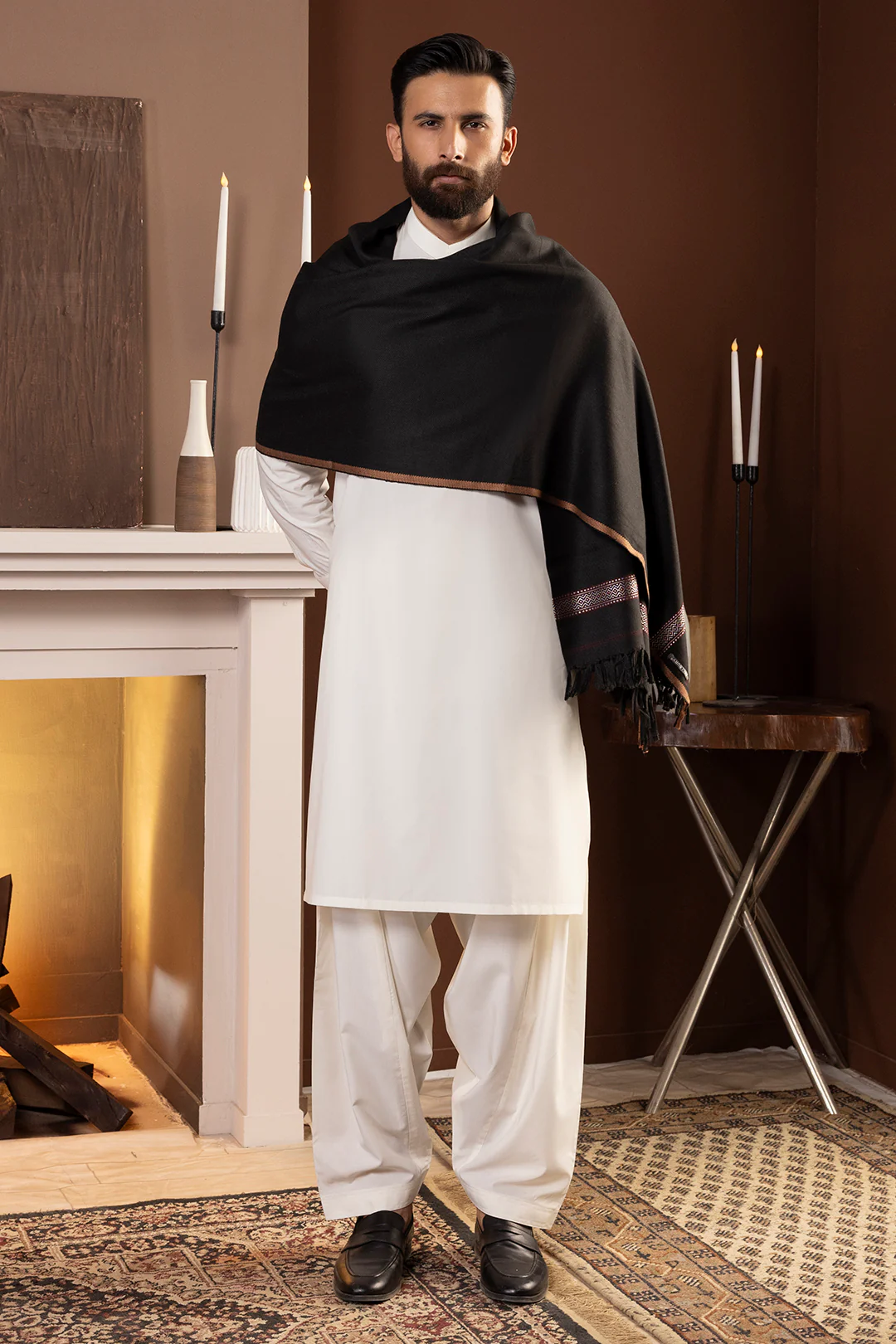 Men Shawl - 5002 - Image 8