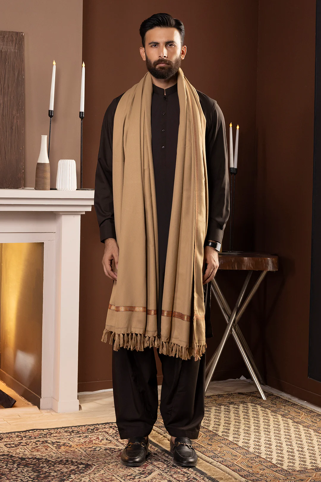 Men Shawl - 5008 - Image 10