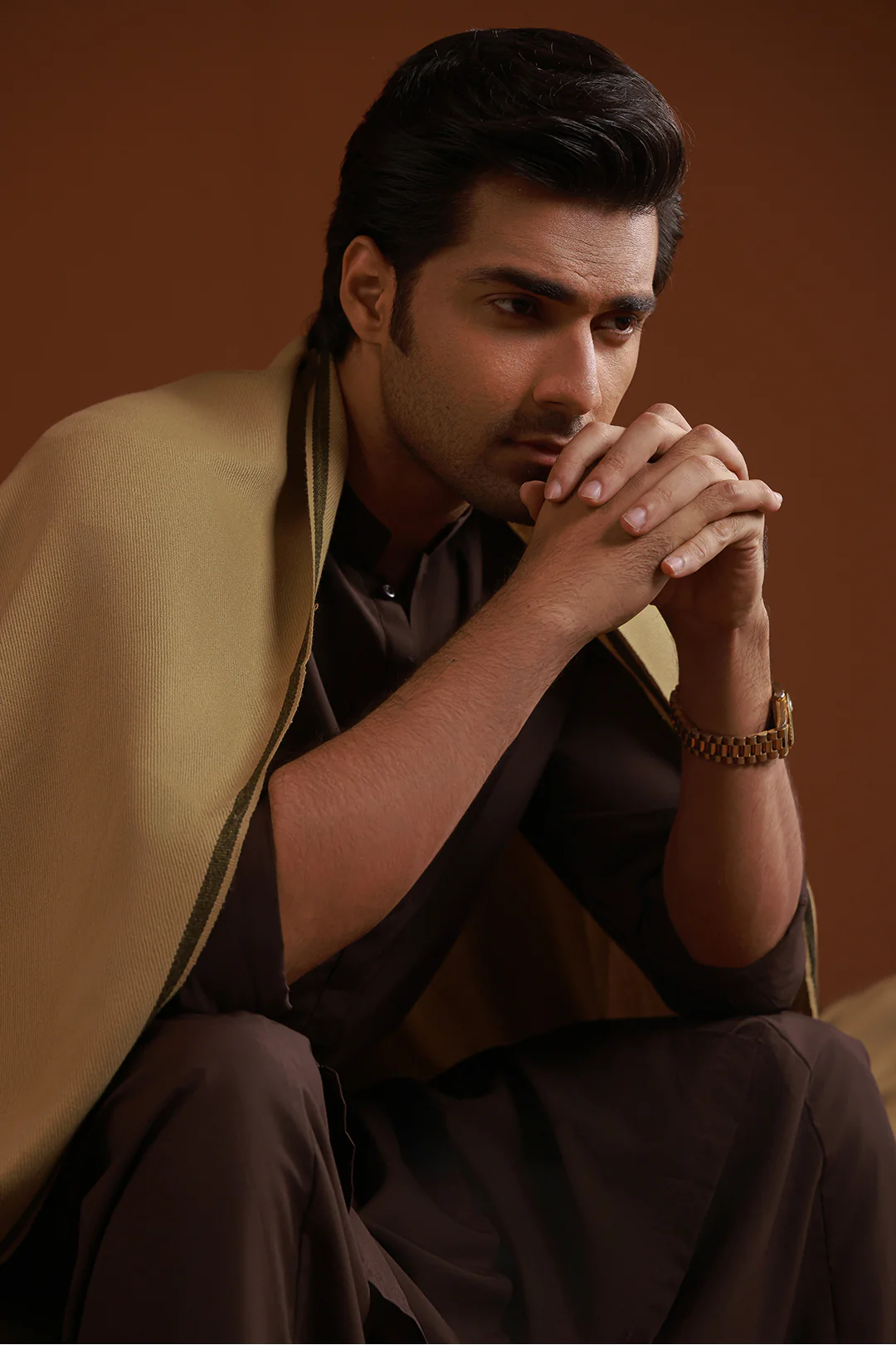 Men Shawl - S002 - Image 5