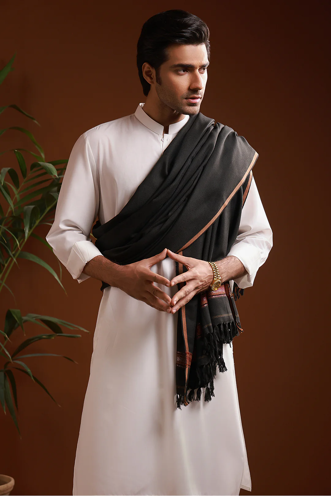 Men Shawl - S002 - Image 6