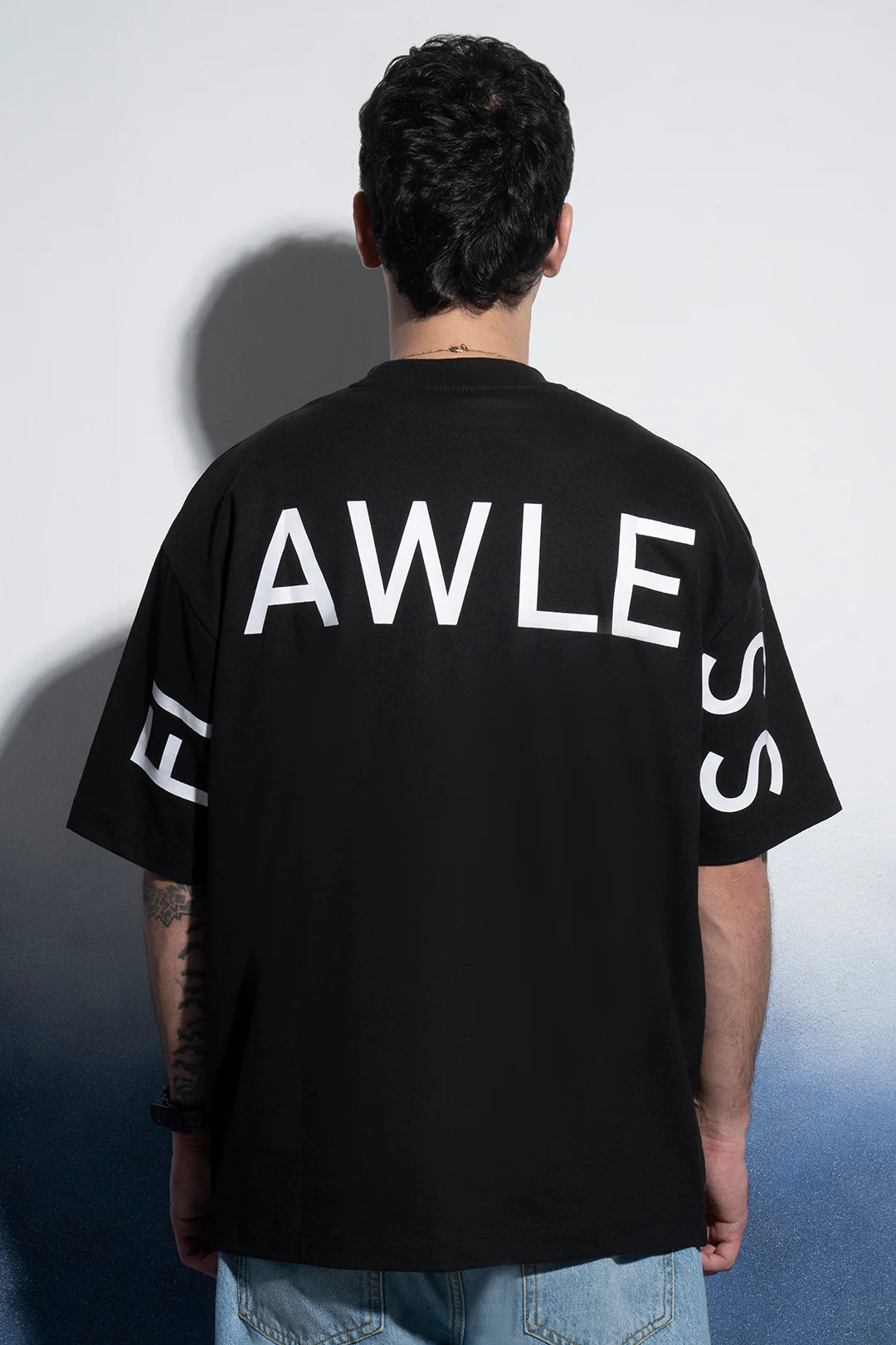 Oversized Graphic T-Shirt - D003 - Image 9