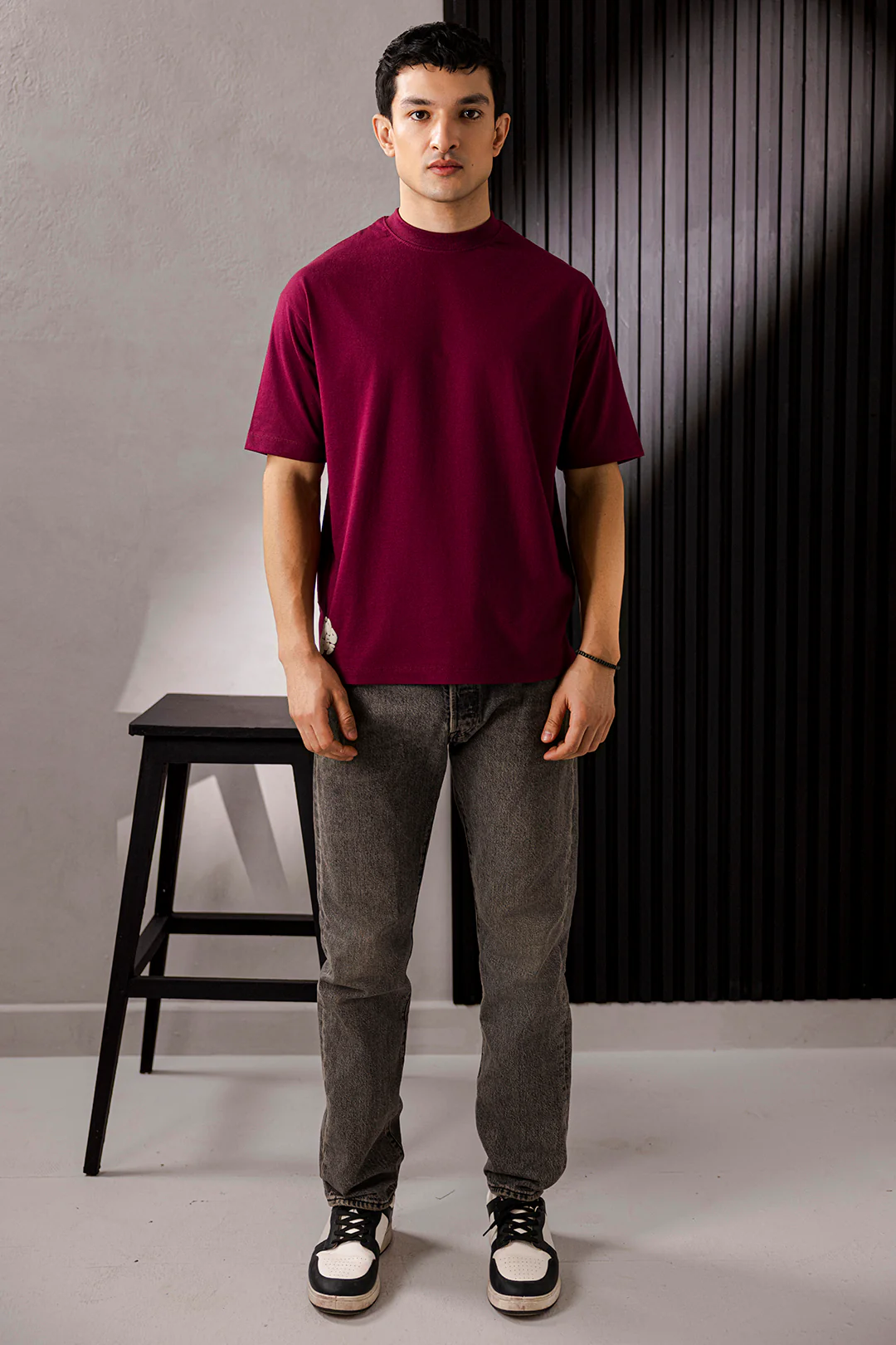 Oversized Graphic T-Shirt - D014 - Image 5