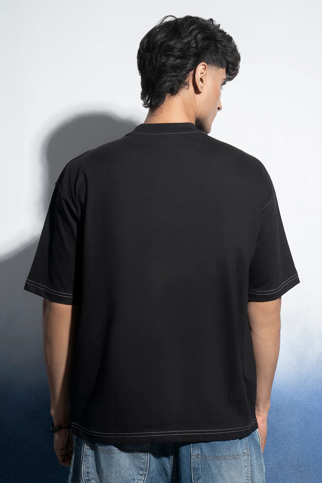 Basic Oversized Pocket T-Shirt - D029 - Image 13